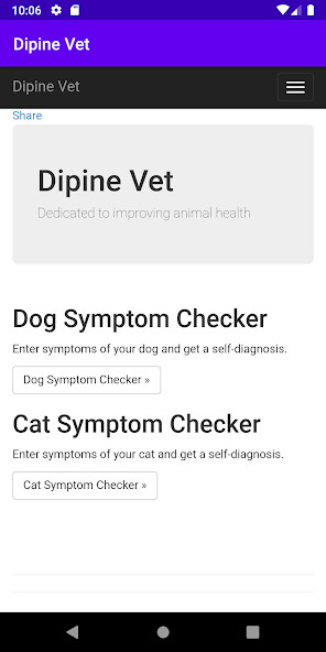 Run android online APK Dipine Vet from MyAndroid or emulate Dipine Vet using MyAndroid
