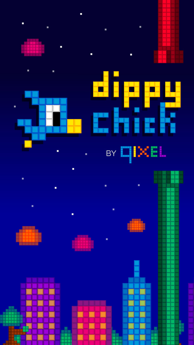 Emulate iPhone app Dippy Chick - Pixel Bird Flyer by Qixel using MyAndroid Emulate iPhone app Dippy Chick - Pixel Bird Flyer by Qixel using MyAndroid
