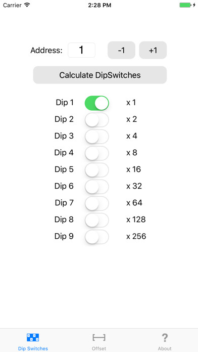 Emulate iPhone app DipSwitch using MyAndroid Emulate iPhone app DipSwitch using MyAndroid