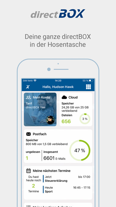 Emulate iPhone app directBOX using MyAndroid Emulate iPhone app directBOX using MyAndroid