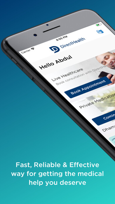 Emulate iPhone app DirectHealth using MyAndroid Emulate iPhone app DirectHealth using MyAndroid