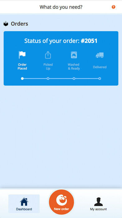 Emulate iPhone app Direct Laundry using MyAndroid