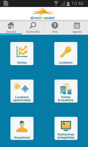 Run android online APK DirectMandat from MyAndroid or emulate DirectMandat using MyAndroid