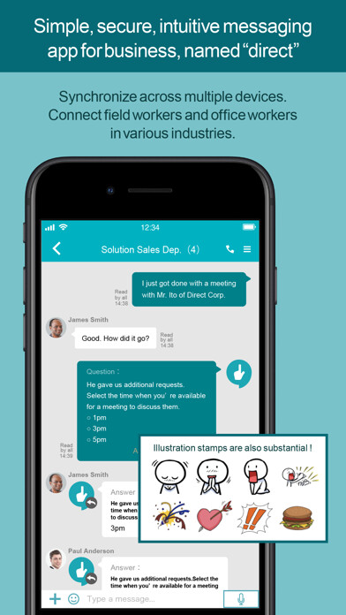 Emulate iPhone app direct - Messaging App for Biz using MyAndroid