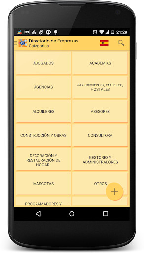 Run android online APK Directorio de Empresas from MyAndroid or emulate Directorio de Empresas using MyAndroid