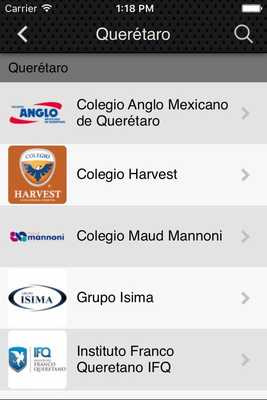 Emulate Android APK Directorio Escolar Zonal