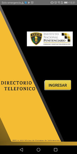 Run android online APK Directorio INPE from MyAndroid or emulate Directorio INPE using MyAndroid