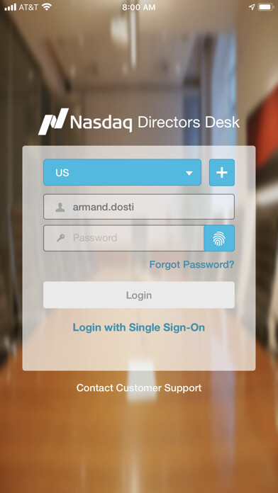 Emulate iPhone app Directors Desk using MyAndroid