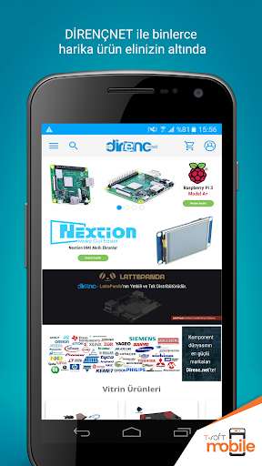 Run android online APK Direnc.net - Elektronik ve Robotik Market from MyAndroid or emulate Direnc.net - Elektronik ve Robotik Market using MyAndroid