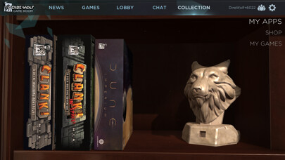 Emulate iPhone app Dire Wolf Game Room using MyAndroid Emulate iPhone app Dire Wolf Game Room using MyAndroid