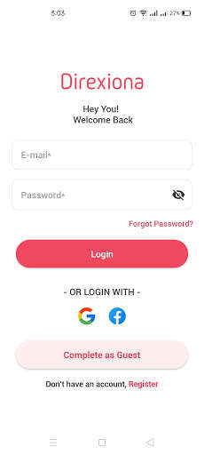 Run android online APK Direxiona from MyAndroid or emulate Direxiona using MyAndroid