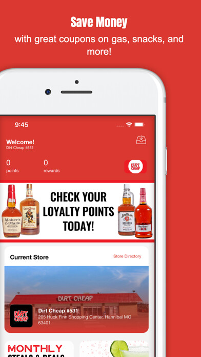Emulate iPhone app Dirt Cheap Rewards using MyAndroid Emulate iPhone app Dirt Cheap Rewards using MyAndroid