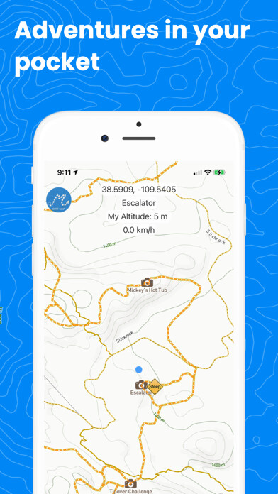 Emulate iPhone app Dirt Map - Smart Outdoor Map using MyAndroid Emulate iPhone app Dirt Map - Smart Outdoor Map using MyAndroid