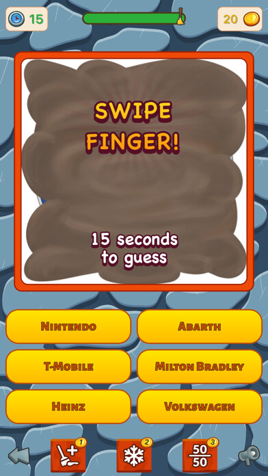Emulate iPhone app Dirty Logo Quiz using MyAndroid Emulate iPhone app Dirty Logo Quiz using MyAndroid