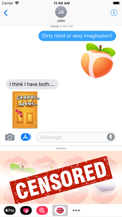 Emulate iPhone app Dirtymojis Dirty Emoji Sticker using MyAndroid Emulate iPhone app Dirtymojis Dirty Emoji Sticker using MyAndroid