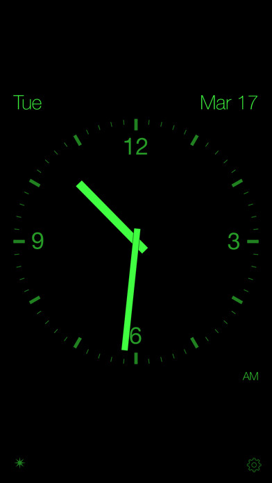 Emulate iPhone app Disappearing Bedside Clock using MyAndroid Emulate iPhone app Disappearing Bedside Clock using MyAndroid