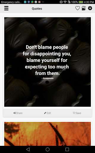 Emulate Android APK Disappointment Quotes