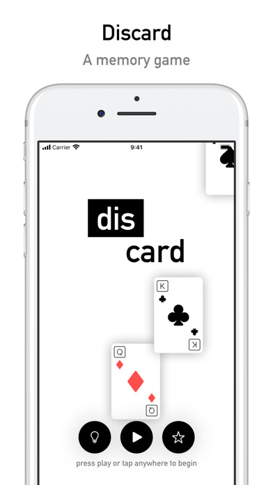 Emulate iPhone app Discard - A Memory Game using MyAndroid Emulate iPhone app Discard - A Memory Game using MyAndroid