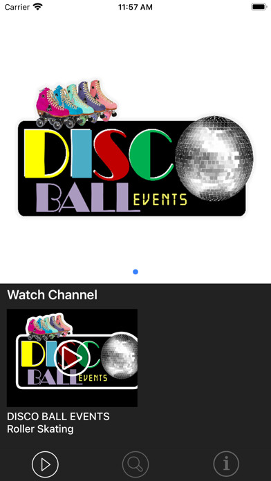 Emulate iPhone app DISCO BALL EVENTS Napanee using MyAndroid