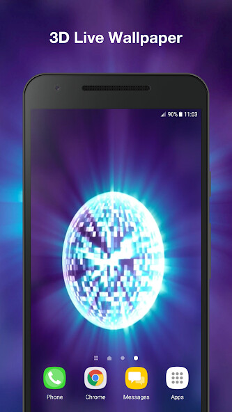 Emulate Android APK Disco Ball Live Wallpaper