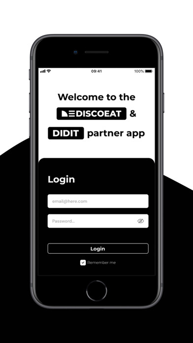 Emulate iPhone app DiscoEat - DIDIT - Partner using MyAndroid Emulate iPhone app DiscoEat - DIDIT - Partner using MyAndroid