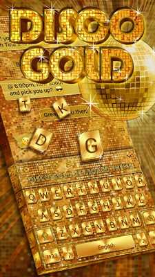 Emulate Android APK Disco Gold Keyboard Emulate Android APK Disco Gold Keyboard