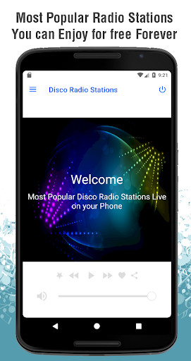 Run android online APK Disco Radio Stations from MyAndroid or emulate Disco Radio Stations using MyAndroid