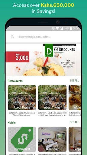 Run android online APK Discoucher from MyAndroid or emulate Discoucher using MyAndroid