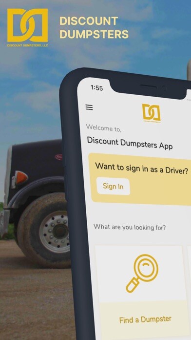 Emulate iPhone app Discount Dumpsters DFW using MyAndroid Emulate iPhone app Discount Dumpsters DFW using MyAndroid