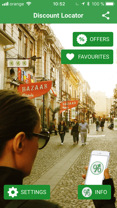 Emulate iPhone app Discount Locator using MyAndroid