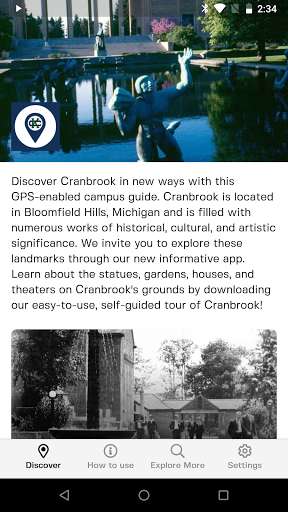 Run android online APK Discover Cranbrook from MyAndroid or emulate Discover Cranbrook using MyAndroid