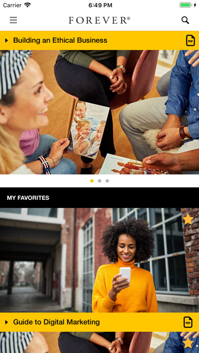 Emulate iPhone app Discover Forever using MyAndroid