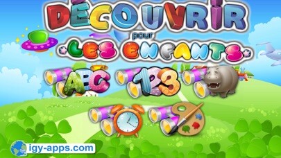 Emulate iPhone app Discover French for kids using MyAndroid