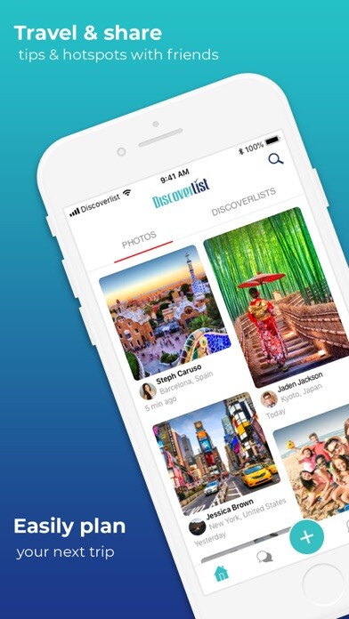 Emulate iPhone app Discoverlist using MyAndroid