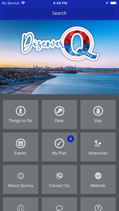 Emulate iPhone app Discover Quincy Massachusetts using MyAndroid Emulate iPhone app Discover Quincy Massachusetts using MyAndroid