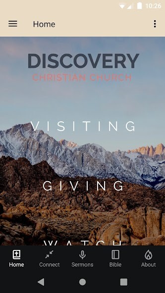 Emulate iPhone app Discovery Christian Church App using MyAndroid Emulate iPhone app Discovery Christian Church App using MyAndroid