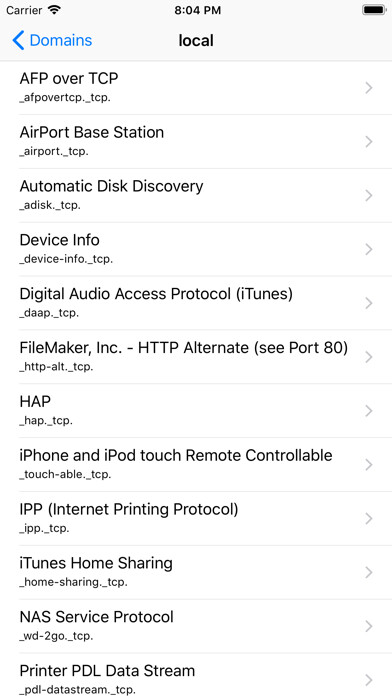 Emulate iPhone app Discovery - DNS-SD Browser using MyAndroid Emulate iPhone app Discovery - DNS-SD Browser using MyAndroid