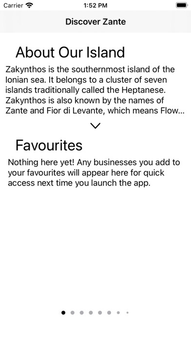 Emulate iPhone app Discover Zante using MyAndroid