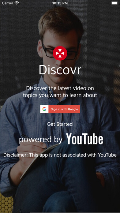 Emulate iPhone app Discovr - For YouTube using MyAndroid Emulate iPhone app Discovr - For YouTube using MyAndroid