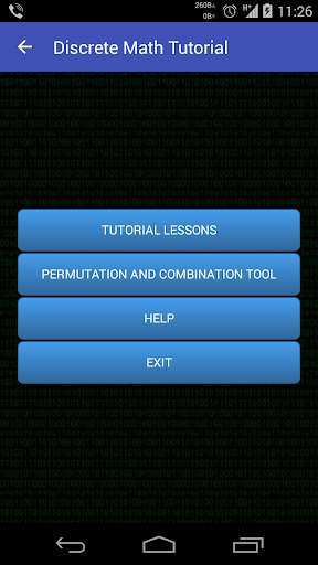 Emulate Android APK Discrete mathematic tutorial