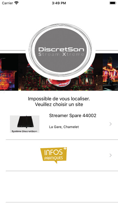 Emulate iPhone app DiscretSon using MyAndroid