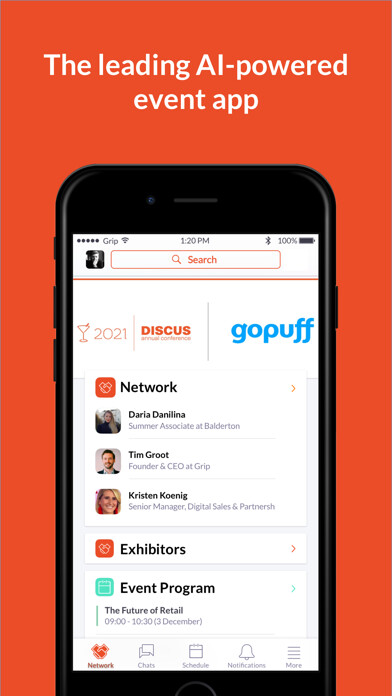 Emulate iPhone app DISCUS Annual Conference using MyAndroid Emulate iPhone app DISCUS Annual Conference using MyAndroid