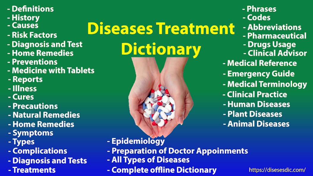 Run android online APK Diseases Treatments Dictionary from MyAndroid or emulate Diseases Treatments Dictionary using MyAndroid