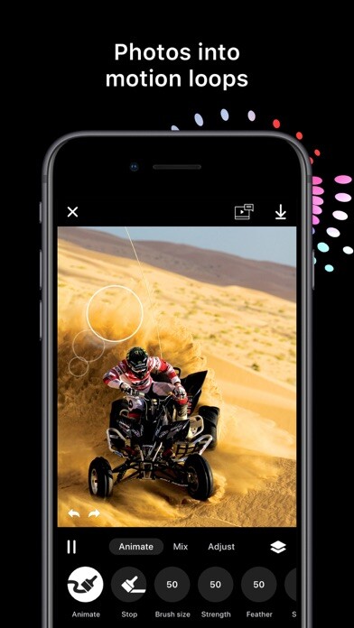 Emulate iPhone app Disflow - Motion Image Editor using MyAndroid Emulate iPhone app Disflow - Motion Image Editor using MyAndroid