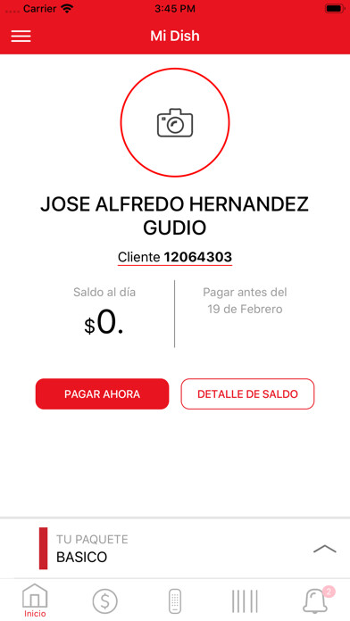 Emulate iPhone app Dish Mexico using MyAndroid