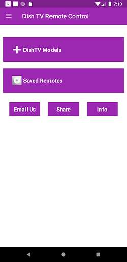 Run android online APK Dish TV Remote Control from MyAndroid or emulate Dish TV Remote Control using MyAndroid