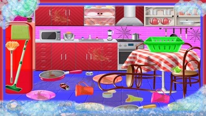 Emulate iPhone app Dish Washing CleanUp Kitchen using MyAndroid Emulate iPhone app Dish Washing CleanUp Kitchen using MyAndroid