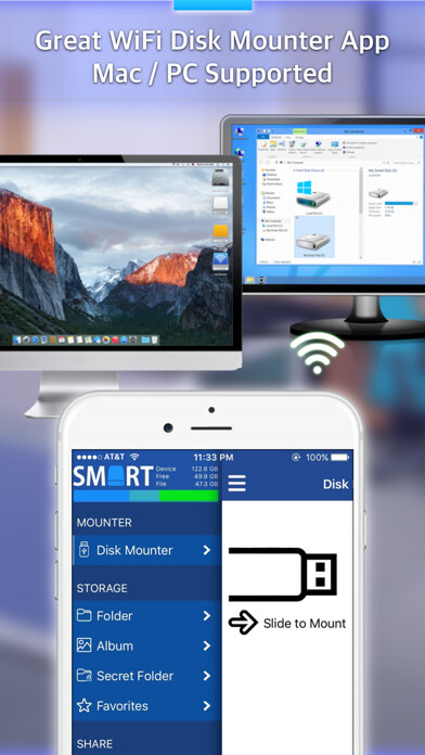 Emulate iPhone app Disk Mounter Professional using MyAndroid Emulate iPhone app Disk Mounter Professional using MyAndroid