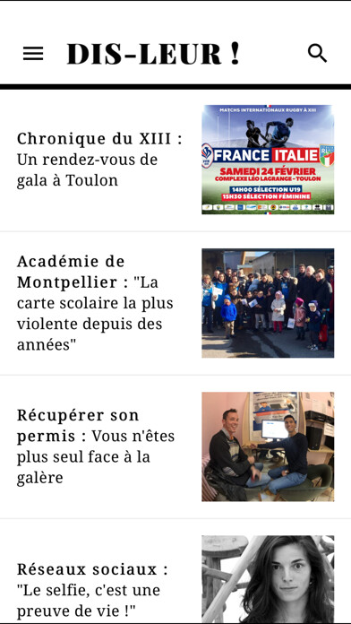 Emulate iPhone app Dis-Leur using MyAndroid