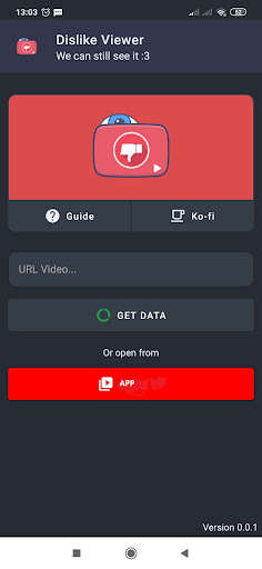 Run android online APK Dislike Viewer from MyAndroid or emulate Dislike Viewer using MyAndroid